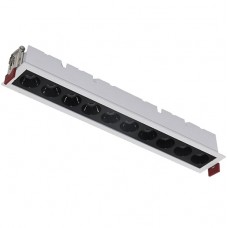 Χωνευτό Φωτιστικό Γραμμικό LED 10W 230V 800lm 4000K 28cm Λευκό Φως Ημέρας